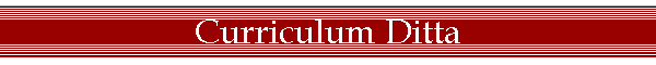 Curriculum Ditta